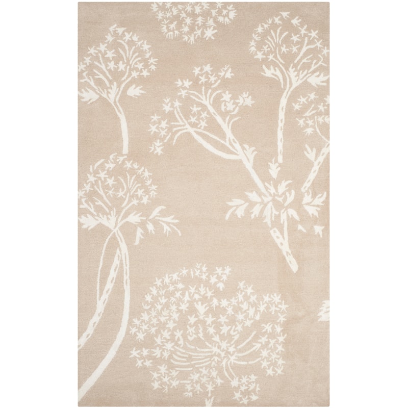 SAFAVIEH Handmade Bella Enriketa Modern Floral Wool Rug