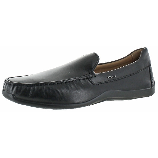 Geox U Xense Mox Men's Loafers Casual Shoes In Black in Geox U Xense Mox Men's Loafers Casual Shoes In Black in