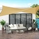 preview thumbnail 21 of 20, 16'x20' Sun Shade Sail Canopy Outdoor Shade Sail Cloth for Patio Yard