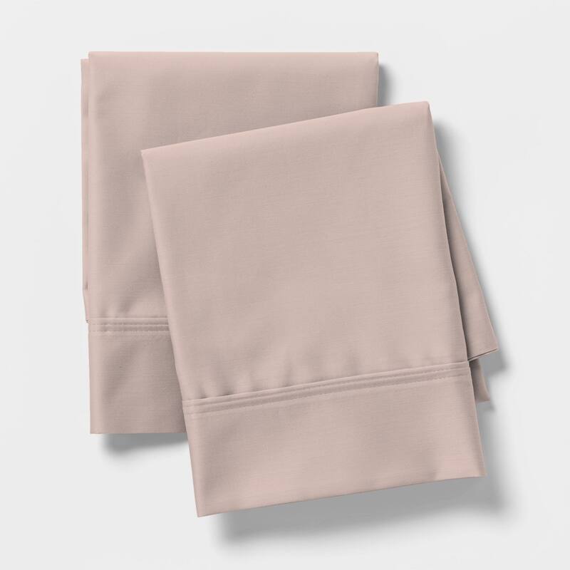 Aireolux 600TC 100% Cotton Wrinkle-Resistant Pillowcase Set