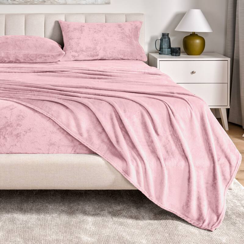 Bare Home Velvety Soft Microplush Sheet Set