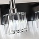 preview thumbnail 13 of 182, 2/3/4-Light Modern Bathroom Crystal Vanity Light Wall Sconces