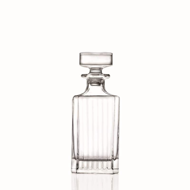 Majestic Gifts Inc Glass Whiskey Decanter W Stopper-25Oz.-8.75" Height - 8.75" x 3.5"