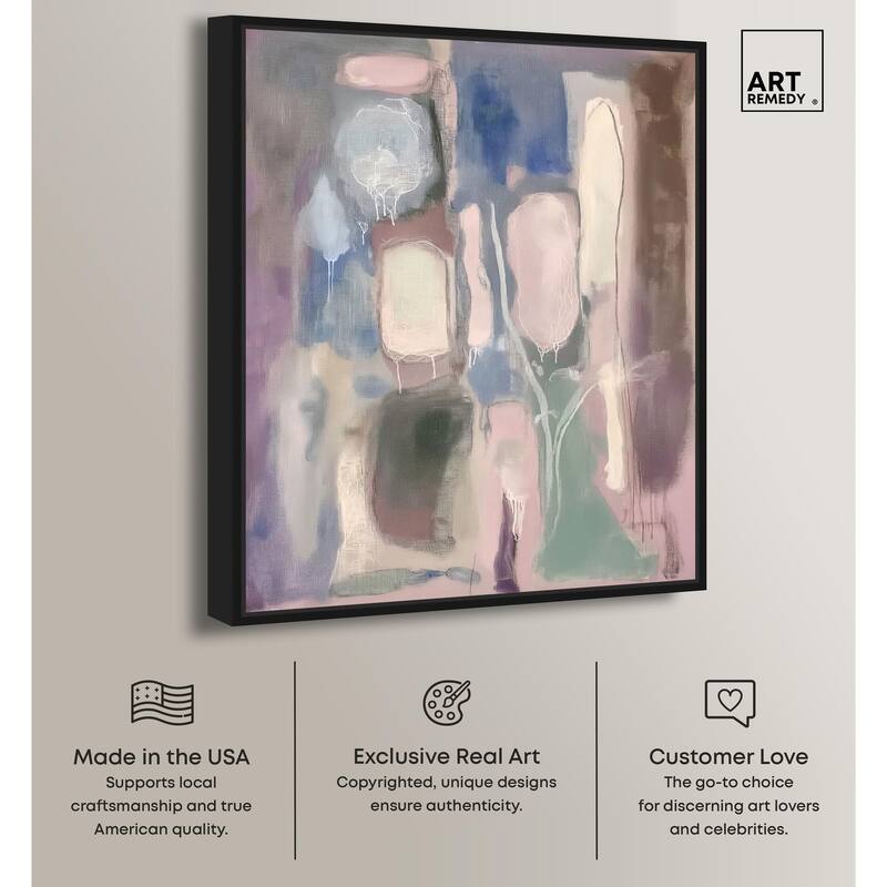 Silk and Satin III Canvas by Art Remedy