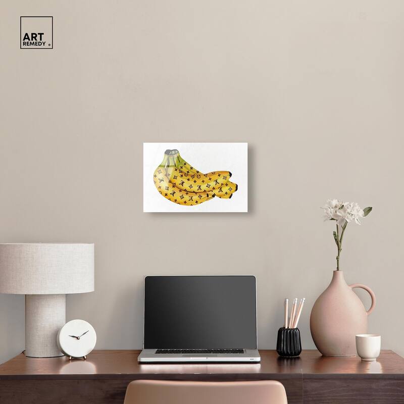Fashion Bananas III Acrylic by Art Remedy, Ready to Hang