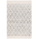 preview thumbnail 6 of 16, SAFAVIEH Handmade Natura Tere Farmhouse Trellis Wool Rug 3' x 5' - Grey/Ivory - Rectangle