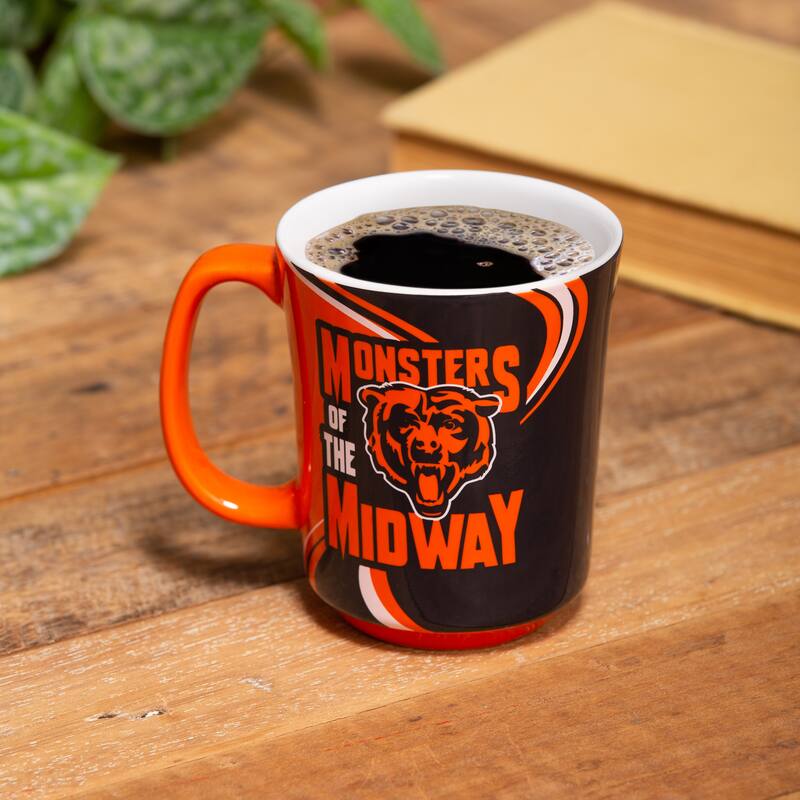 Chicago Bears, 14 oz Ceramic Coffee Mug w/ Gift Box