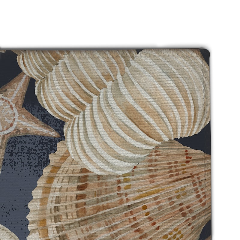 Laural Home Coastal Greetings Accent Rug