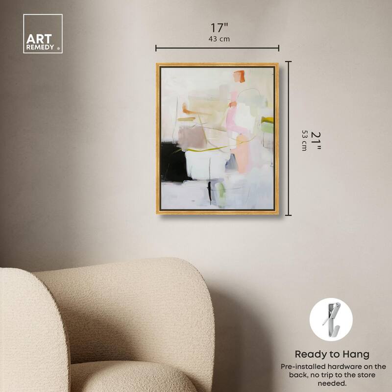 Vivid Obscurity Canvas by Art Remedy
