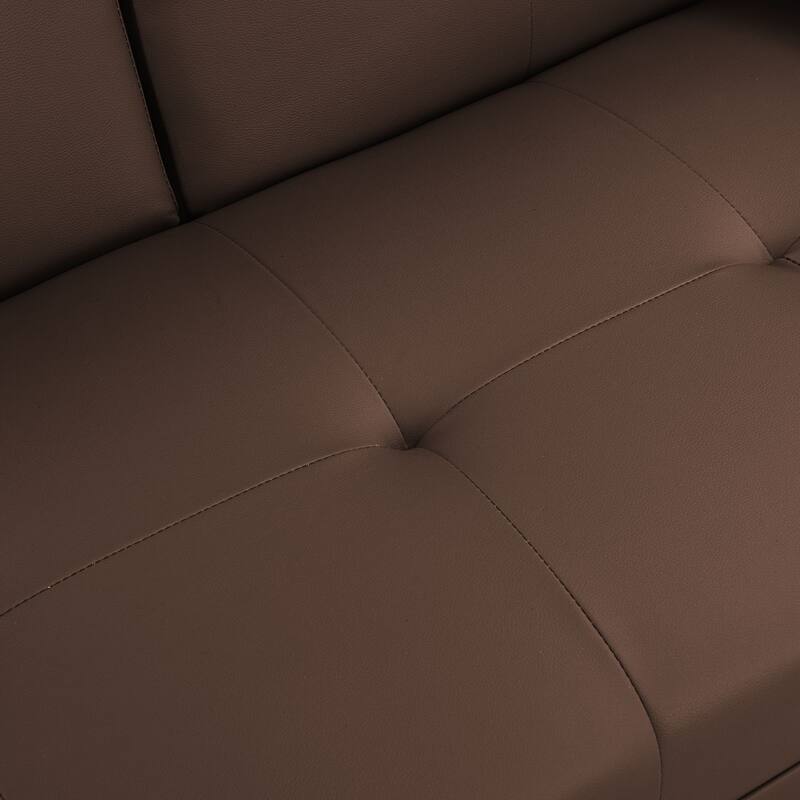 Wooden frame lounge chair with armrests stainless steel legs