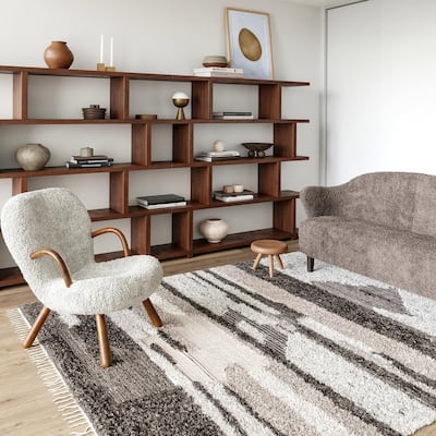 Tatanka Shag Wool Area Rug
