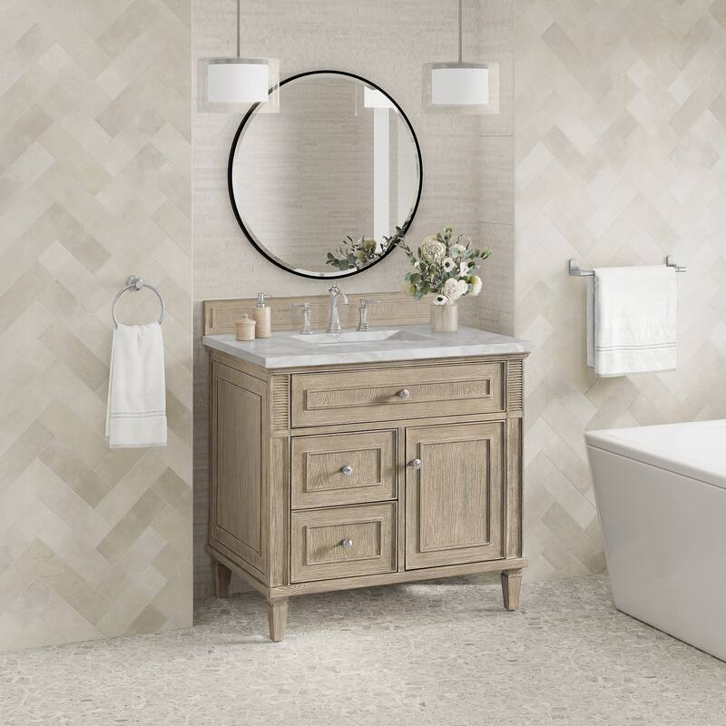 James Martin Vanities 424-V36-3VSL Lorelai 36" Single Basin Wood