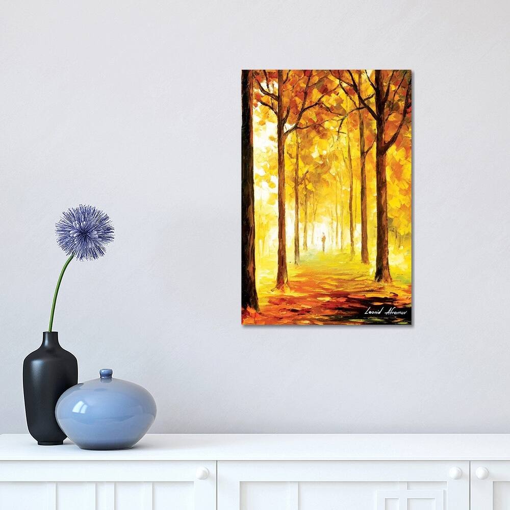 iCanvas "Yellow Mood" by Leonid Afremov Canvas Print