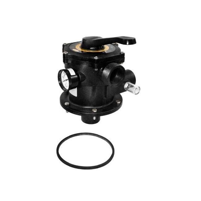 Black and Yellow Sand Filter DVK-7 Valve Kit