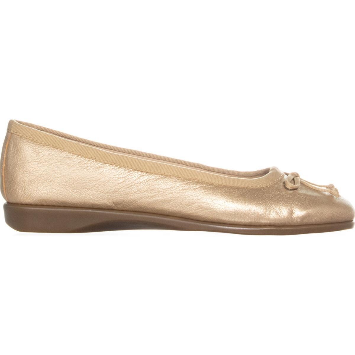 aerosoles gold flats