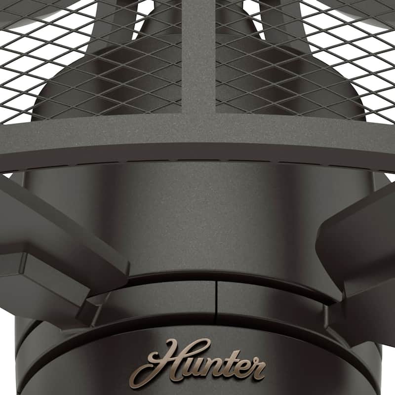 Hunter Seattle Ceiling Fan with LED Light Kit and Wall Control