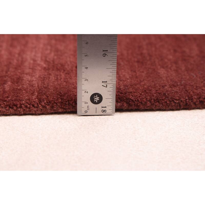 ECARPETGALLERY Hand-knotted Opulence Dark Brown Silk, Wool Rug - 8'1 x 9'9