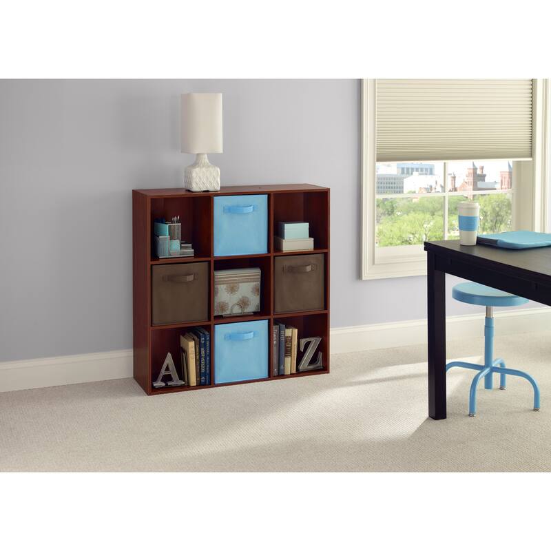 ClosetMaid Cubecials 9-Cube Organizer - Cherry