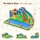 preview thumbnail 5 of 4, 7 in 1 Inflatable Water Park Giant Bounce House W/ 735W Blower - w/ 735W Blower