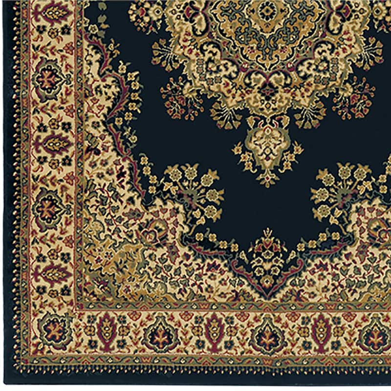 Admire Home Living Caroline 1191 Traditional Medallion Area Rug