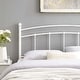 preview thumbnail 17 of 22, Abigail Full Metal Headboard