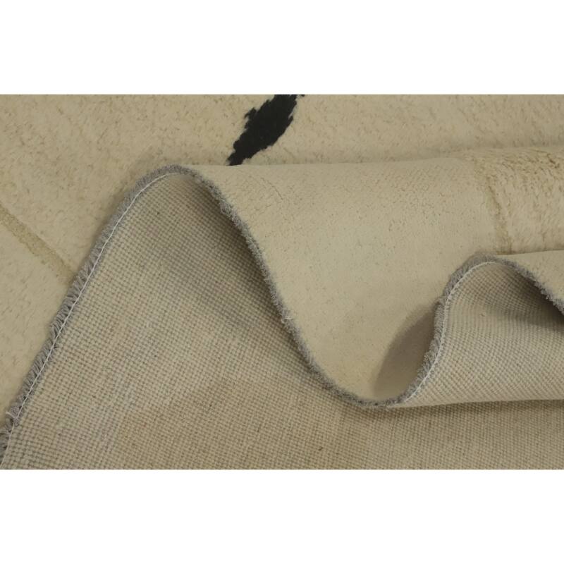 Handmade Wool Gabbeh Vegetable Dye Area Rug Handmade Carpet - 10' 2'' X 8' 0''