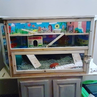 Aleko deluxe hamster cage on sale