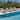 Emile Outdoor Mesh and Wood Chaise Lounge (Set of 4) by Christopher Knight Home