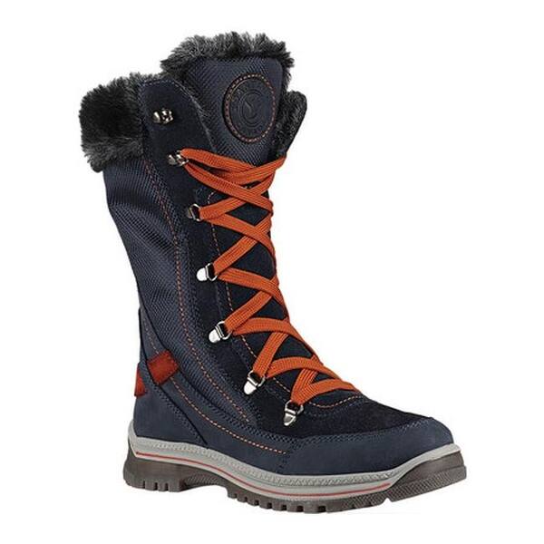 Shop Santana Canada Women S Micah Tall Winter Boot Navy Rust