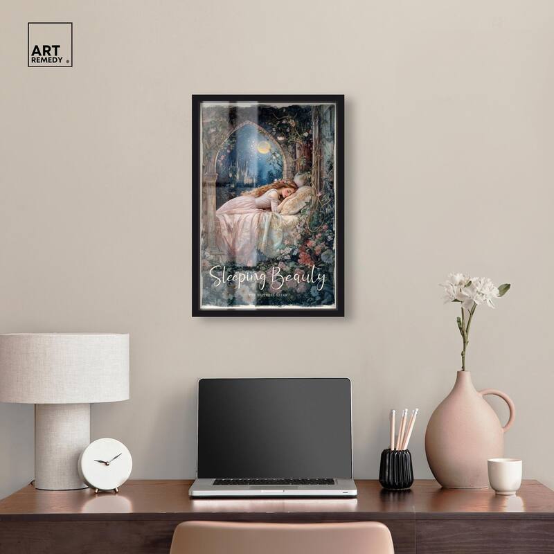 Classic Sleeping Beauty Shadowbox by Art Remedy