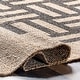 preview thumbnail 9 of 7, Nuloom Saskia Woven Stripes Jute Area Rug