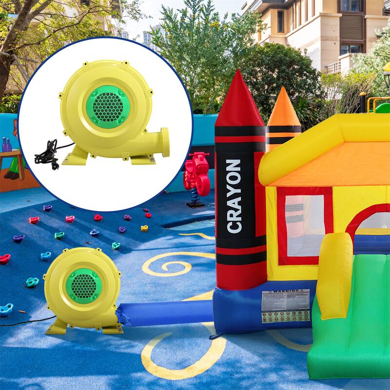 Air Blower, Pump Fan Commercial Inflatable Bouncer Blower, for Inflatable Bounce House Jumper Bouncy Castle, 950 Watt
