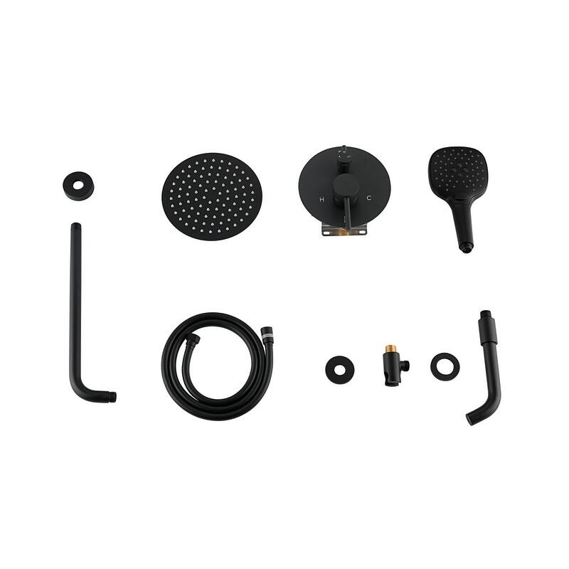 Indigo Home Complete Shower and Tub Faucet with Rough-in Valve