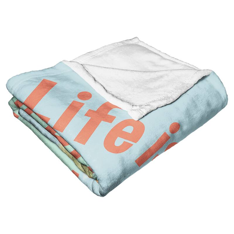 Warner Brothers Scooby Doo Pizza is Life Silk Touch Throw Blanket