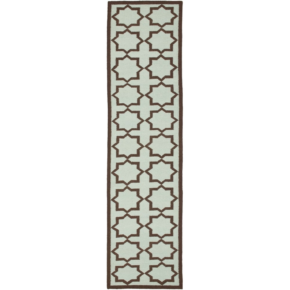 SAFAVIEH Handmade Flatweave Dhurries Cecchina Modern Moroccan Wool Rug