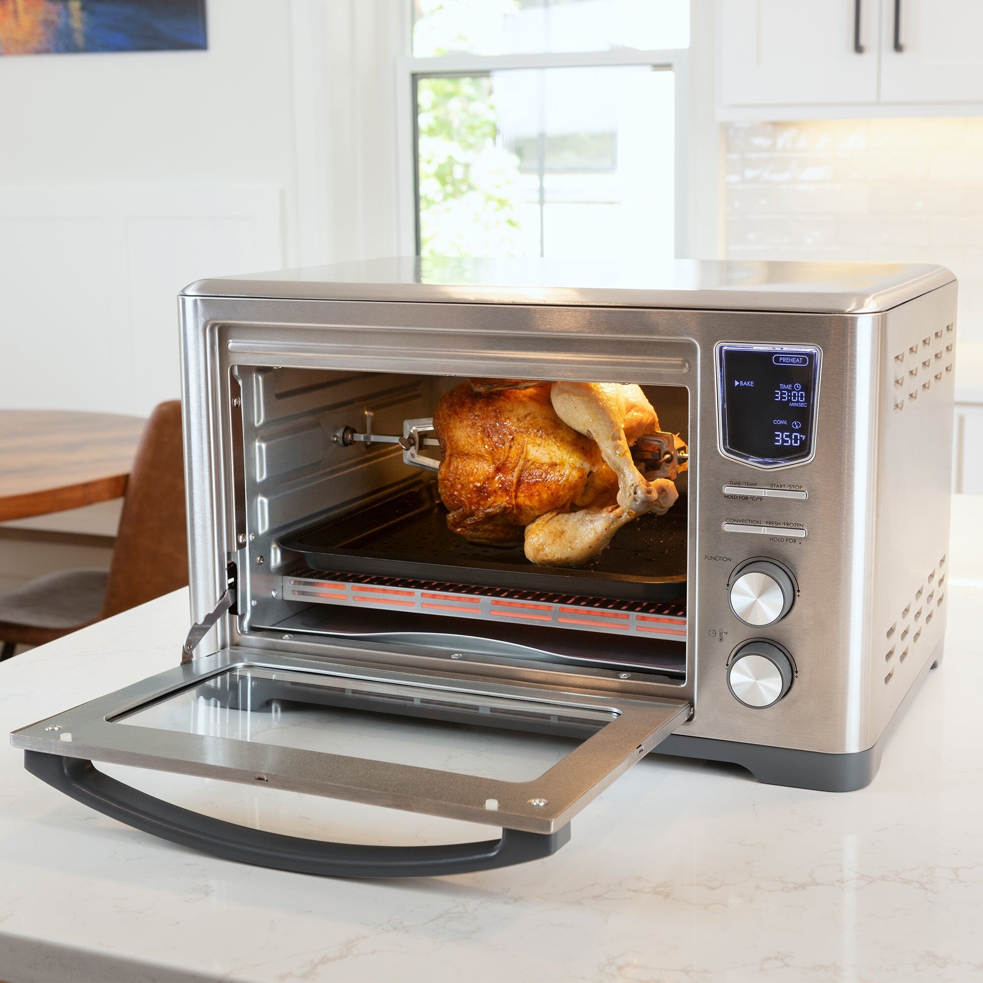 Kenmore 11 in 1 Digital Air Fryer Convection Toaster Oven Rotisserie