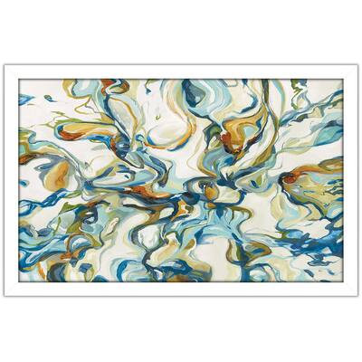 "Flowing Through IV" by Lisa Ridgers Print on Acrylic.