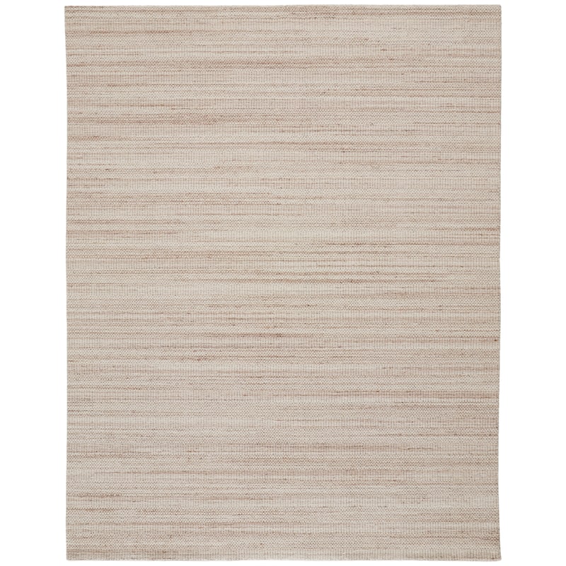 Grand Bazaar Foxwood Hand Woven Solid Transitional Area Rug - 2' x 3' - Ivory