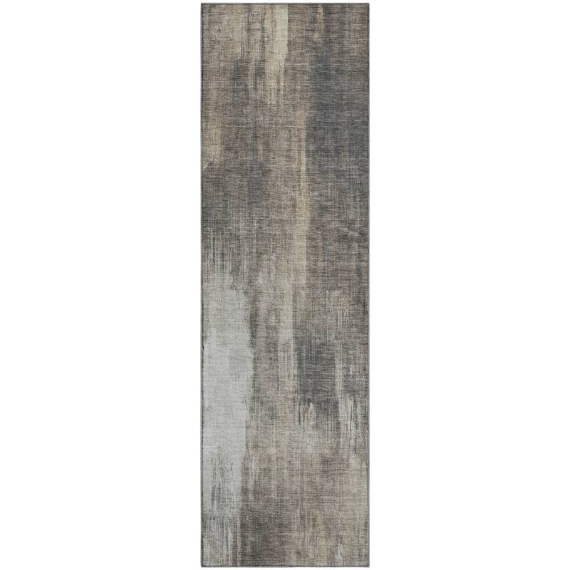 Premium Washable Super Soft Abstract Brushstrokes Mayfield Rug