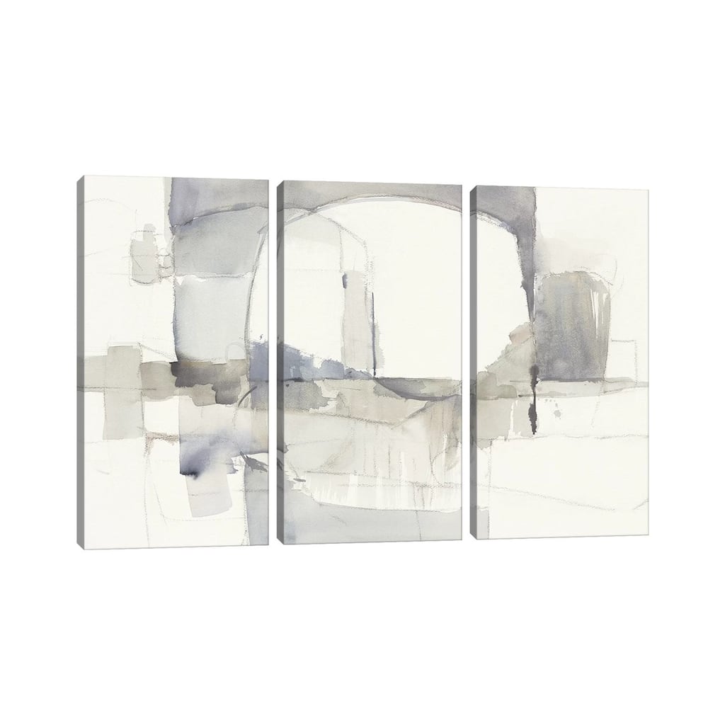iCanvas "Improvisation I" by Mike Schick 3-Piece Canvas Wall Art Set