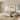 GDFStudio - Upholstered Canopy Platform Bed with LED Lights, Twin Trundle and 3 Storage Drawers