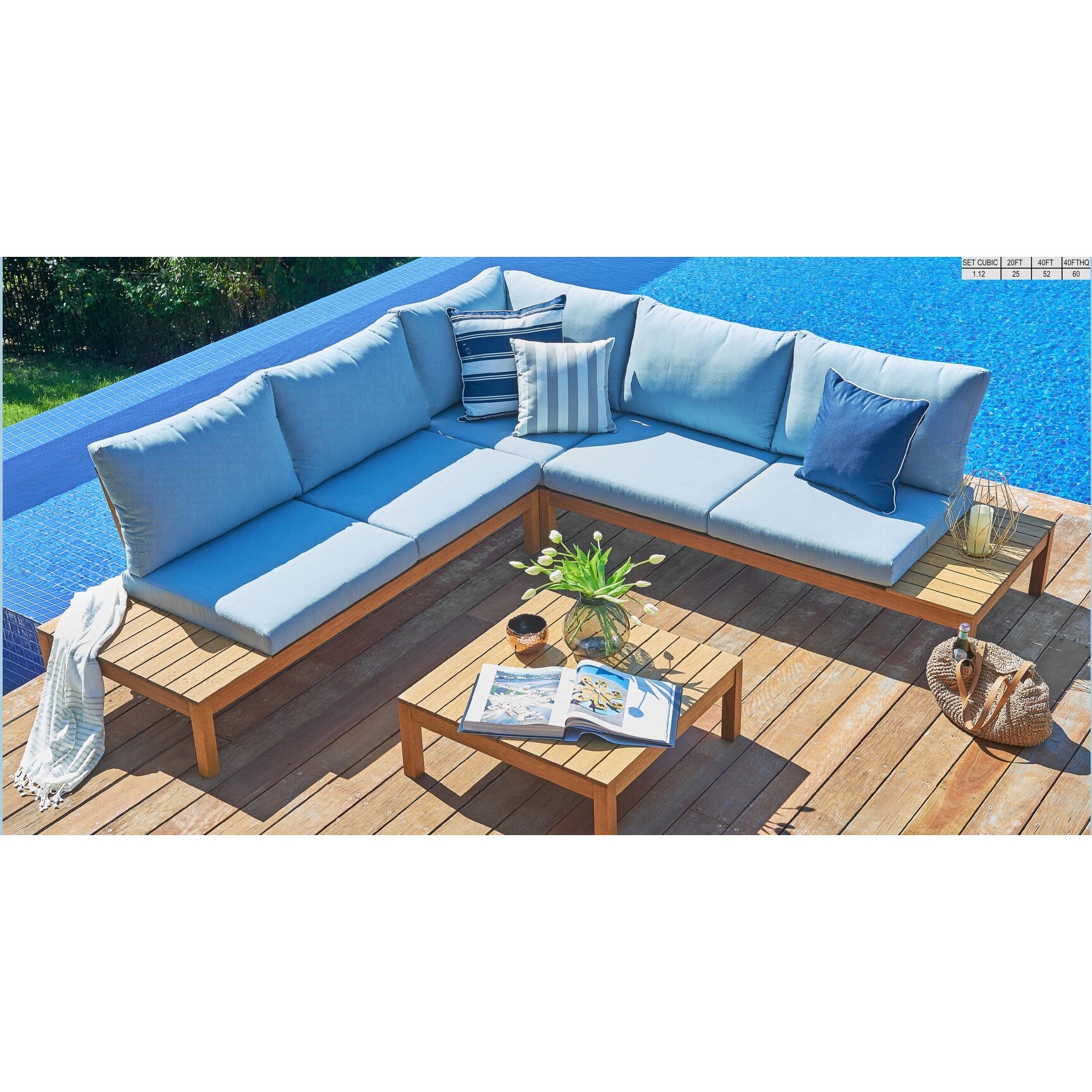 Sorrento corner hotsell sofa set outdoor