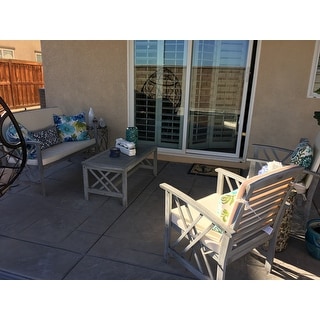 Shop Safavieh Outdoor Living Fontana Grey Wash/Beige 4 ... Shop Safavieh Outdoor Living Fontana Grey Wash/Beige 4 ... on Safavieh Outdoor Living Fontana id=92533