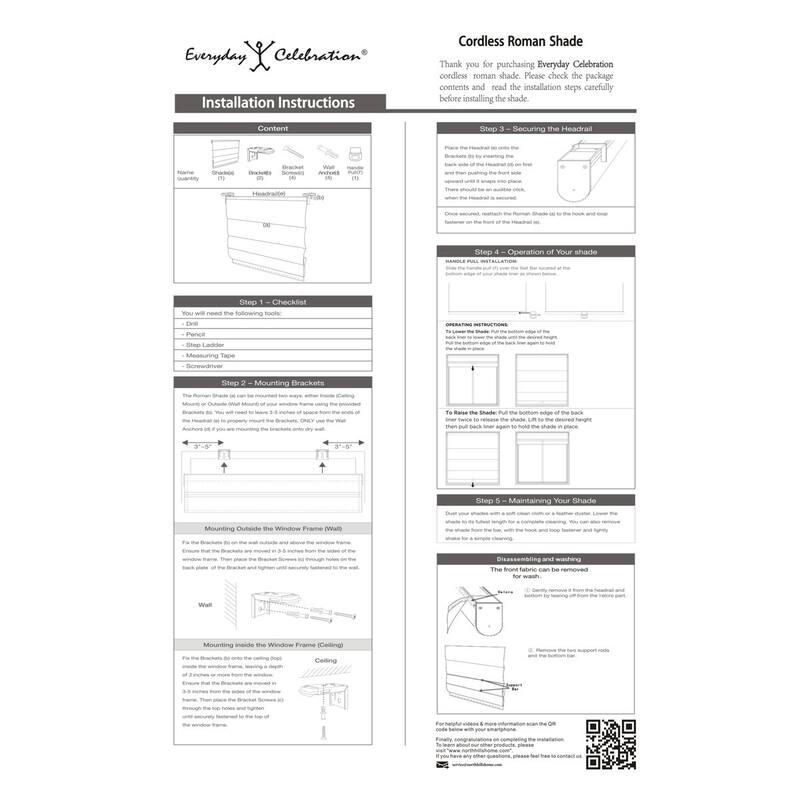 Peacock Print Linen Blend 100%Blackout Roman Shade