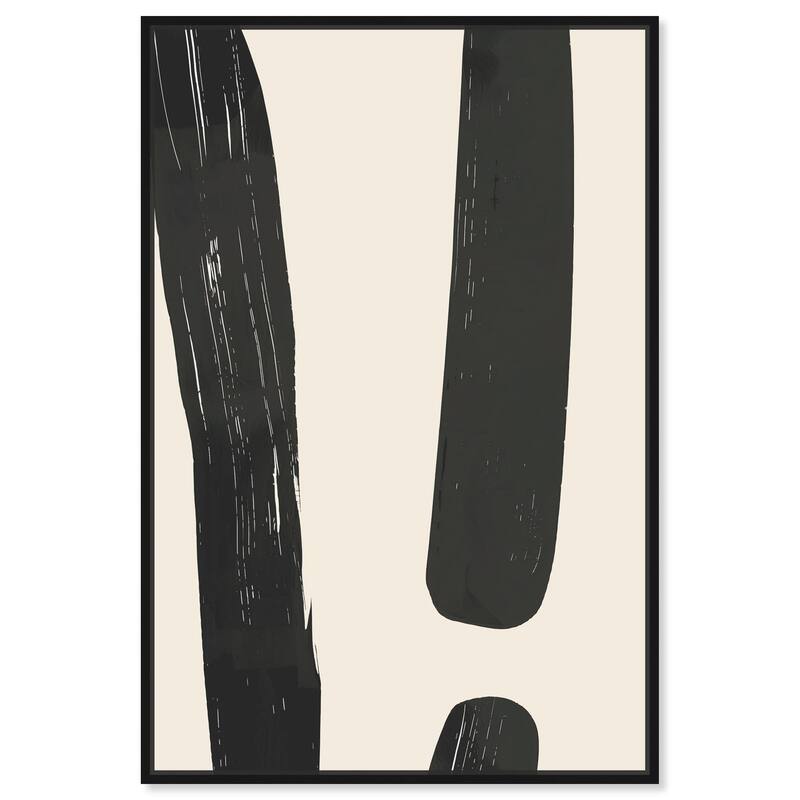 Contempogeo III Canvas by Art Remedy - Black - 36" x 54"