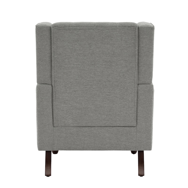 Button-Tufted Accent Club Chair Wingback Armchair Set of 2