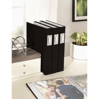 DesignOvation Cydney Set of 4 Fabric Photo Albums