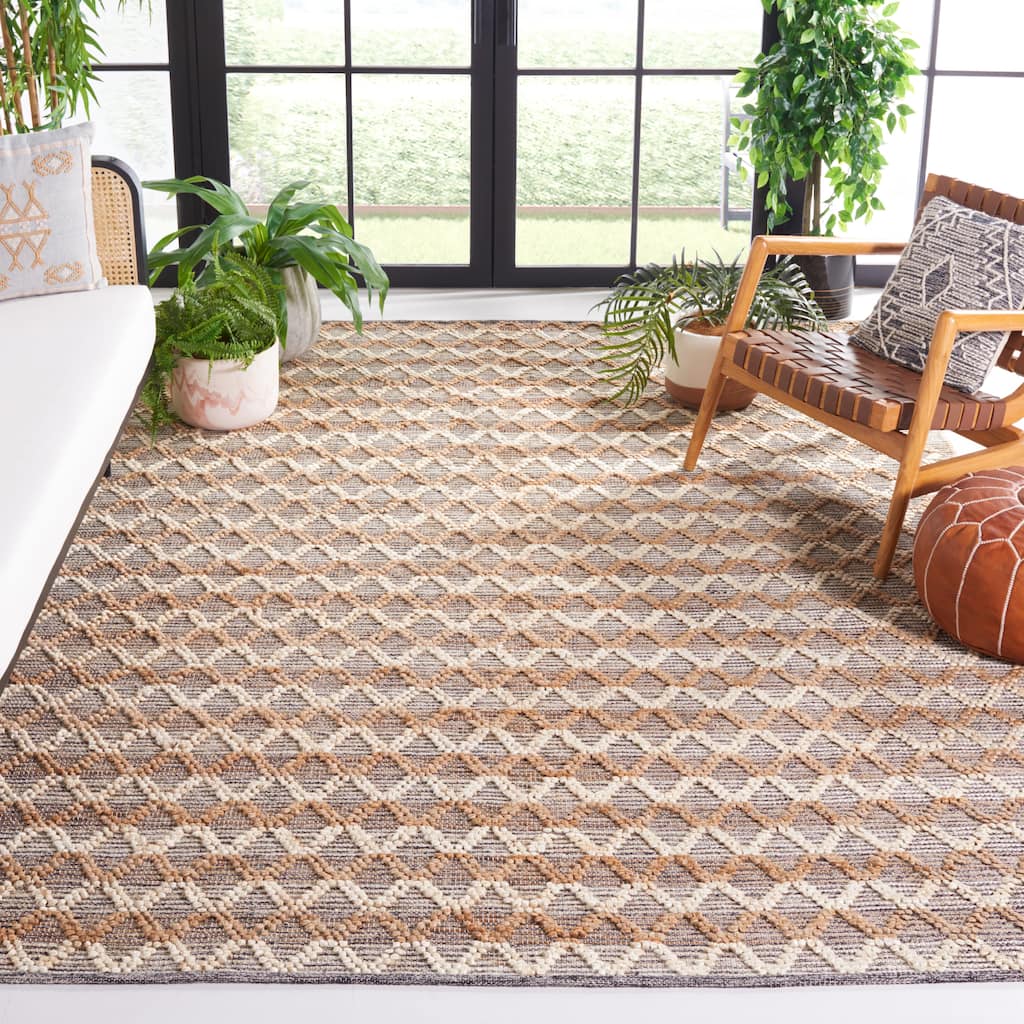 SAFAVIEH Flatweave Natural Fiber Veniamina Jute Rug