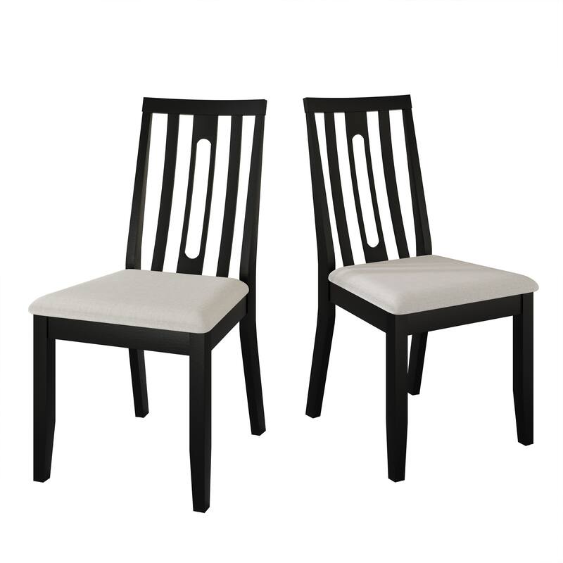 CraftPorch Contemporary 4-Piece Chair and Round Table Dining Set