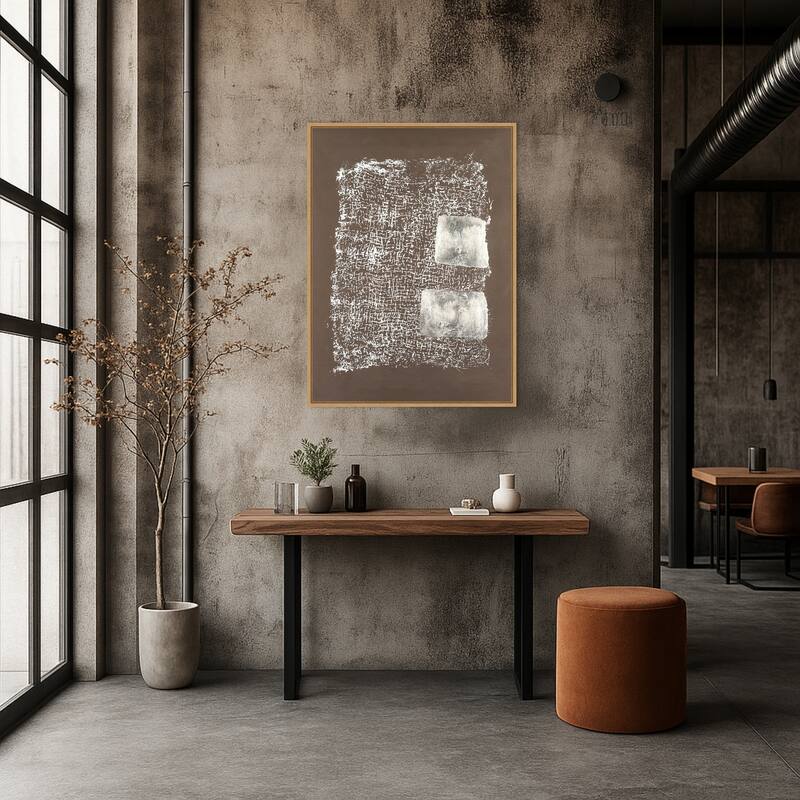 Reticulum No. 1 by Michael Willett Framed Canvas Wall Art Print